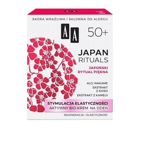 Japan Rituals 50+ stymulacja elastyczności aktywny bio-krem na dzień 50ml