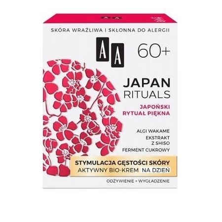 Japan Rituals 60+ stymulacja gęstości skóry aktywny bio-krem na dzień 50ml