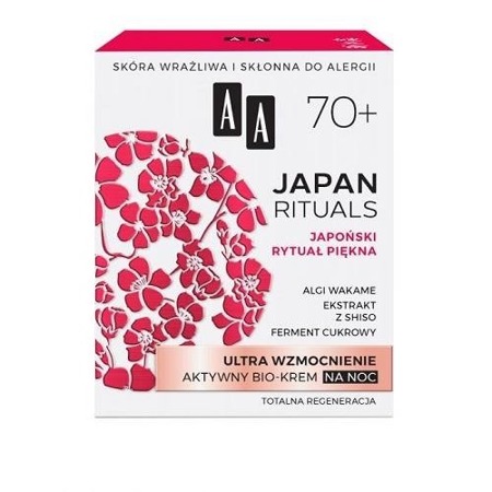 Japan Rituals 70+ ultra wzmocnienie bio-krem na noc 50ml