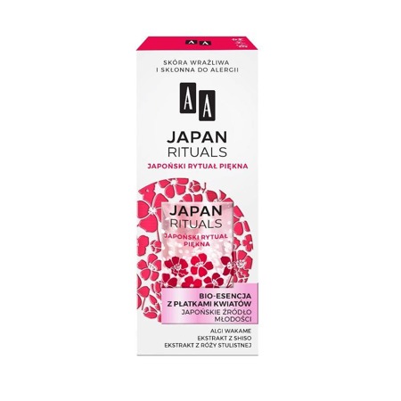 Japan Rituals bio-esencja z płatkami kwiatów Japońskie źródło młodości 35ml