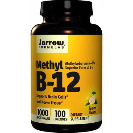 Jarrow Formulas Methyl B-12 1000mcg 100 tabletek do ssania