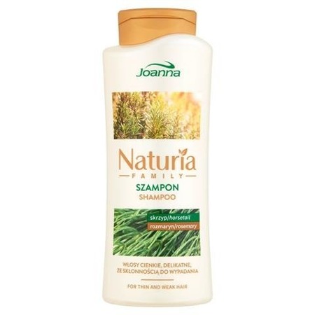 Joanna Naturia Family szampon do włosów cienkich Skrzyp i Rozmaryn 750ml