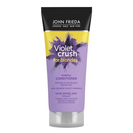 John Frieda Violet Crush odżywka neutralizująca żółty odcień włosów 75ml