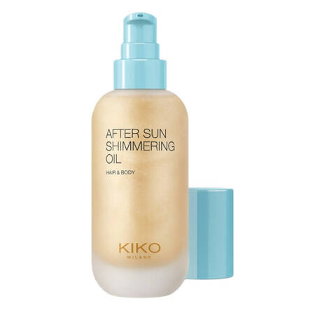 KIKO Milano After Sun Shimmering Oil nawilżający i rozświetlający olejek do ciała i włosów 100ml