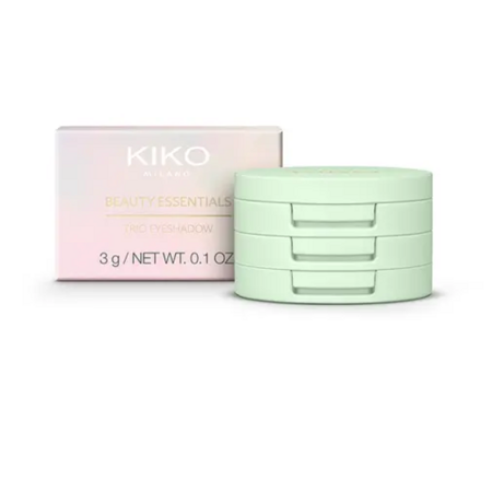 KIKO Milano Beauty Essentials Trio Eyeshadow 01 Get A Second Wind 3g