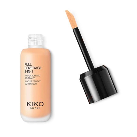 KIKO Milano Full Coverage 2-In-1 Foundation & Concealer 2w1 Warm Beige 25 25ml