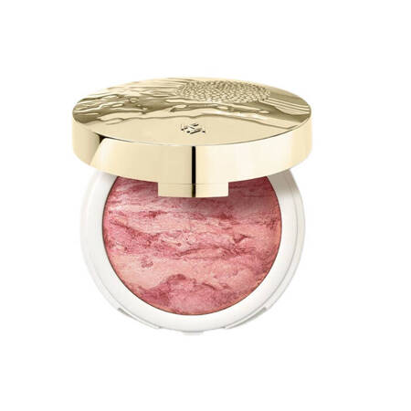 KIKO Milano Gold Reflections Fusion Glow Blush wypiekany róż do policzków 03 Luminous Mauve 8g