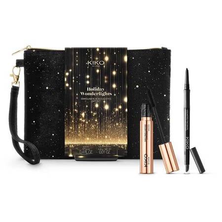 KIKO Milano Holiday Wonderlights Stayglam Black Duo Eyes Gift Set Zestaw 