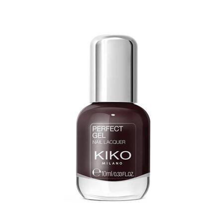 KIKO Milano Perfect Gel Nail Lacquer lakier do paznokci z efektem żelu 121 Rouge Noir 10ml