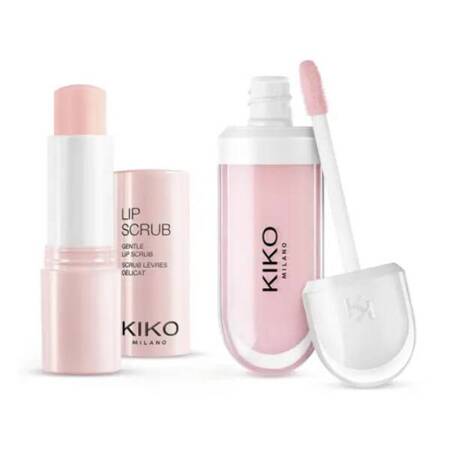 KIKO Milano Perfect Lips Caring Set zestaw pielęgnacyjny: peeling do ust i krem pielęgnacyjny do ust