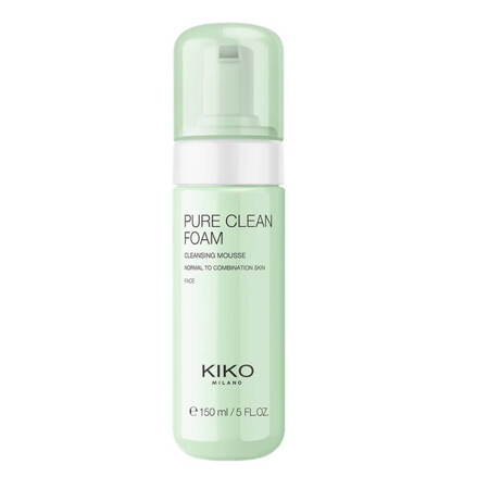 KIKO Milano Pure Clean Foam oczyszczająca pianka do mycia twarzy 150ml