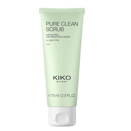 KIKO Milano Pure Clean Scrub złuszczający i wygładzający peeling do twarzy 75ml