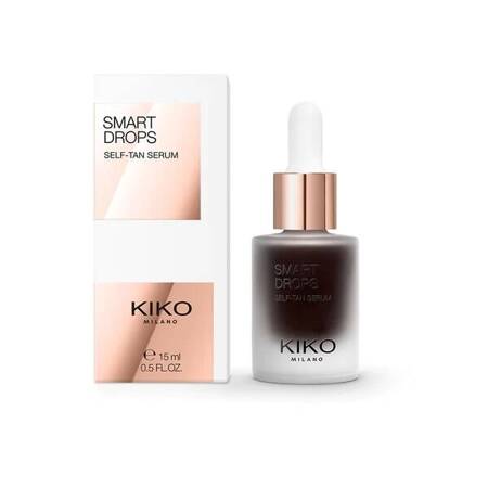 KIKO Milano Smart Drops Self-Tan Serum samoopalające i nawilżające serum do twarzy 15ml