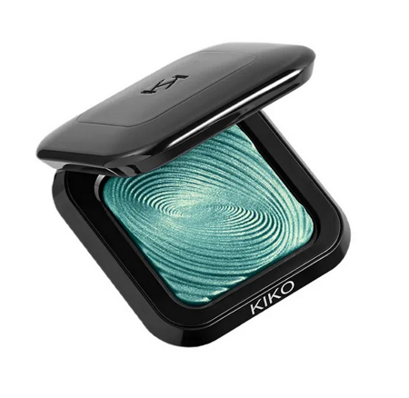 KIKO Milano Water Eyeshadow Chrome Tech cień do powiek 04 Virtual Green 3g