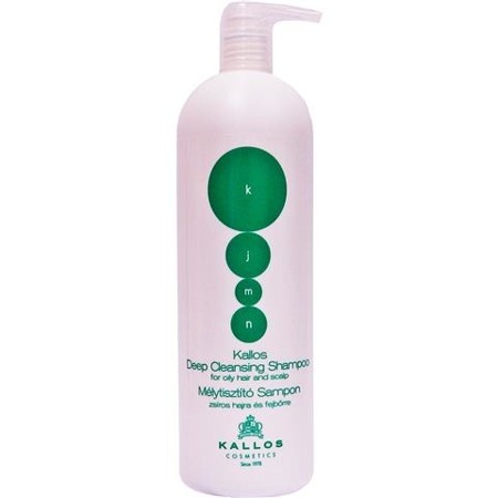 KJMN Deep Cleansing Shampoo głęboko oczyszczający szampon do włosów przetłuszczających się 1000ml