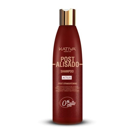 Keratin Post Alisado Shampoo szampon do włosów z keratyną roślinną przedłużający efekt wygładzenia 250ml