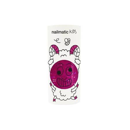 Kids Nail Polish Sheepy lakier do paznokci dla dzieci z drobinkami Różowy 8ml