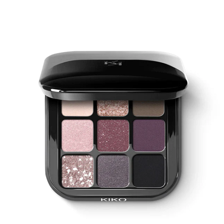 Kiko Milano Glamour Multi Finish Eyeshadow Palette 04 Mauve Selection