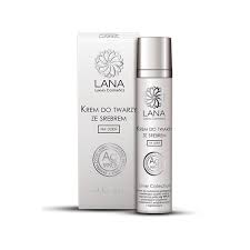 Krem do twarzy na dzień ze srebrem Ag 999,9 100ml Lana Luxury Cosmetics