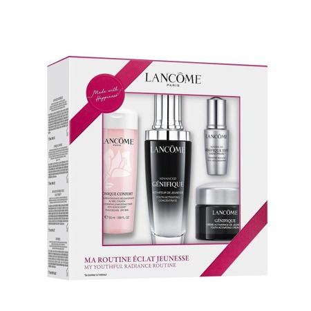 LANCOME Renergie Advenced Genifique 50ml + Tonique Confort 50ml + Advanced Genifique  Yeux Light-Pearl 5ml + Genifique Cream 15ml