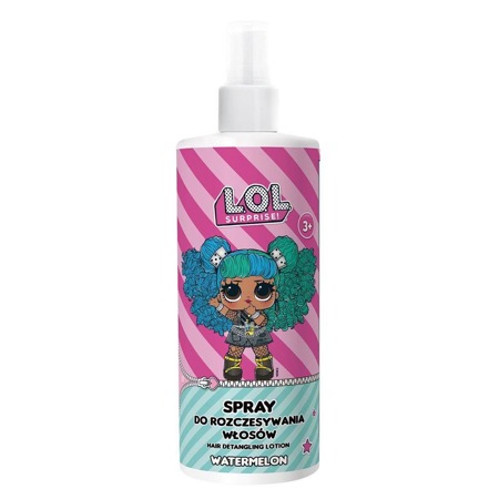 LOL SURPRISE Hair Detangling Lotion 3+ spray do rozczesywania włosów Watermelon 200ml