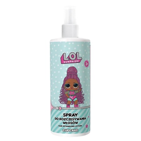 LOL SURPRISE Hair Detangling Lotion 3+ spray do włosów Cupcake 200ml