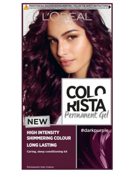 L'OREAL Colorista Permanent Gel Darkpurple