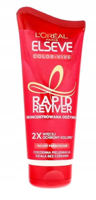 L'OREAL Elseve Color Vive Rapid Reviver Dry Hair Conditioner 180ml