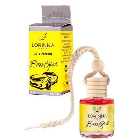 LORINNA Auto Perfume zapach do samochodu Boss Girl 10ml