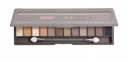 LOVELY Dark Nude Make Up Kit paleta cieni do powiek 13g