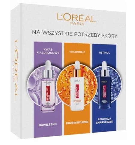 L'Oreal Paris Revitalift Serums zestaw pielęgnacyjny do twarzy