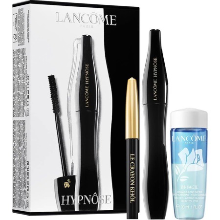 Lancome Hypnose Mascara 01 Noir Hypnotic 6.5ml + Mini Le Crayon Khol 01 Noir 0.7g + Bi-Facil 30ml