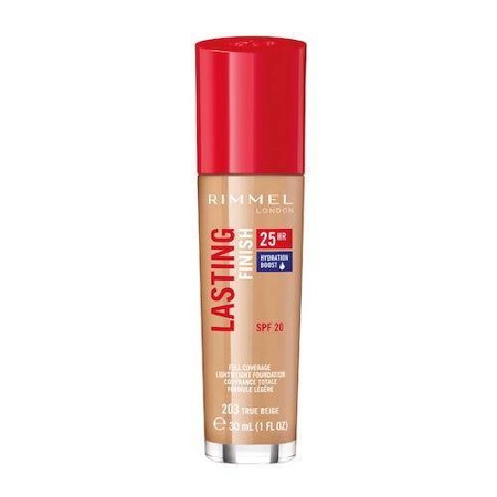 Lasting Finish 25H With Comfort Serum SPF20 długotrwały podkład z serum nawilżającym 203 True Beige 30ml