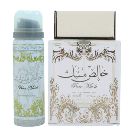 Lattafa Pure Musk EDP 100ml + Deo 50 ml