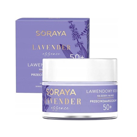Lavender Essence 50+ lawendowy krem przeciwzmarszczkowy na dzień i na noc 50ml