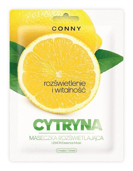 Lemon Essence Mask rozświetlająca maseczka w płachcie Cytryna 23g