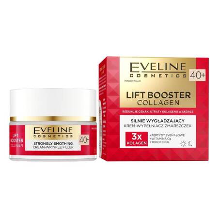 Lift Booster Collagen silnie wygładzający krem-wypełniacz zmarszczek 40+ 50ml