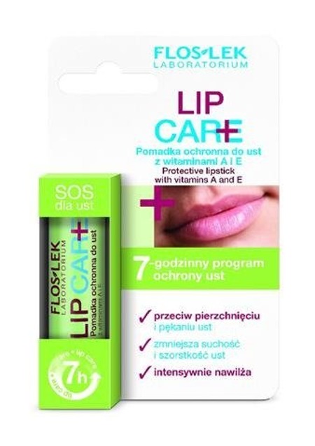 Lip Care pomadka ochronna do ust z witaminami A i E 3,6g