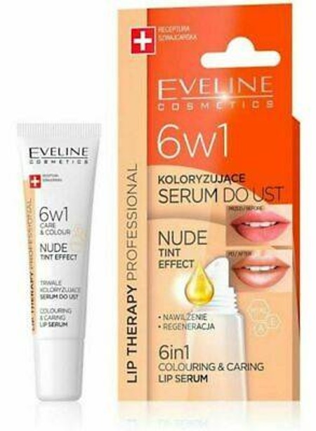 Lip Therapy Professional 6w1 Care & Colour intensywne serum do ust nadające kolor Nude 12ml