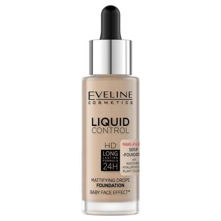 Liquid Control HD Long Lasting Formula 24H podkład do twarzy z dropperem 035 Natural Beige 32ml