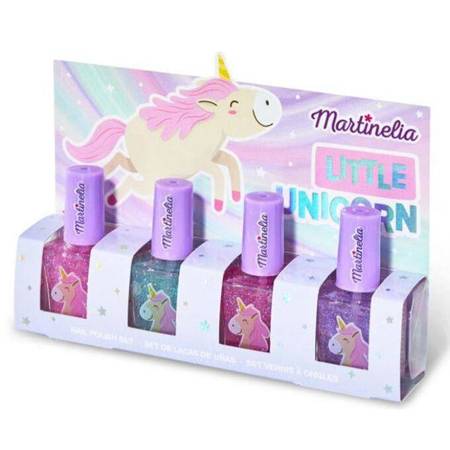 Little Unicorn Nail Polish Set zestaw lakierów do paznokci 4szt