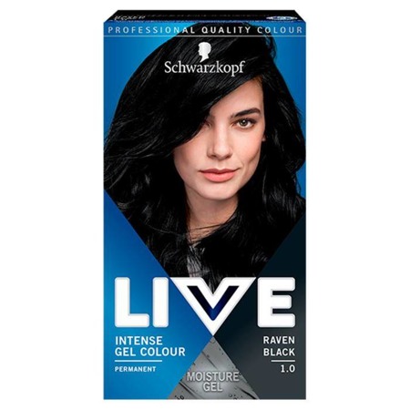 Live Intense Gel Colour koloryzacja do włosów w żelu 1.0 Raven Black