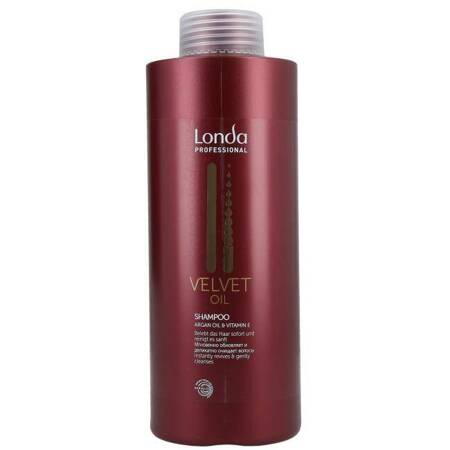 Londa Velvet Oil Shampoo odżywczy szampon do włosów z olejkiem arganowym 1000ml