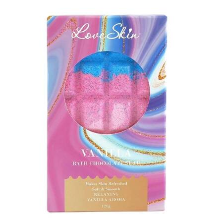 Love Skin Bath Chocolate Slab Vanilla 120g