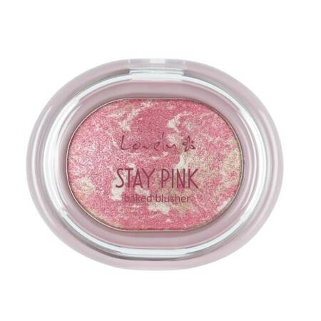 Lovely Stay Pink Baked Blusher róż do policzków 3.5g