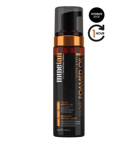 Luxe Foamed Oil luksusowy olejek samoopalający w piance Super Dark 200ml