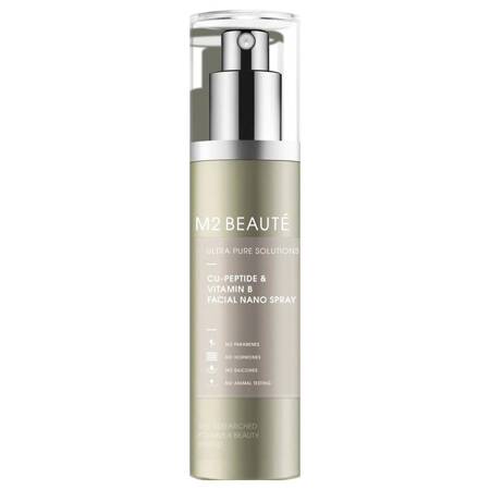 M2 BEAUTE Cu-Peptide & Vitamin B Facial Nano Spray serum do twarzy z peptydem miedzi i witaminą B 75ml