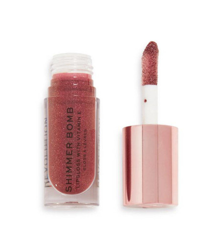 MAKEUP REVOLUTION Shimmer Bomb Lipgloss With Vitamin E połyskujący błyszczyk do ust Lustre 4,6ml