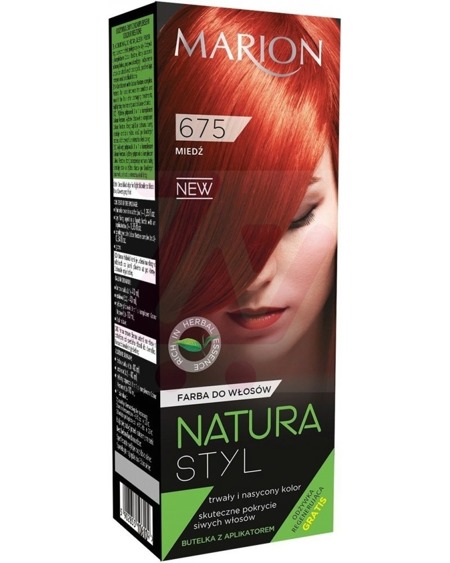 MARION Natura Styl Color 675 Miedź 80ml