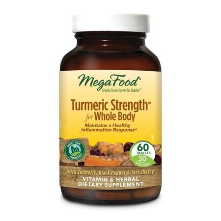 MEGA FOOD Turmeric Strength For Whole Body 60 tabletek